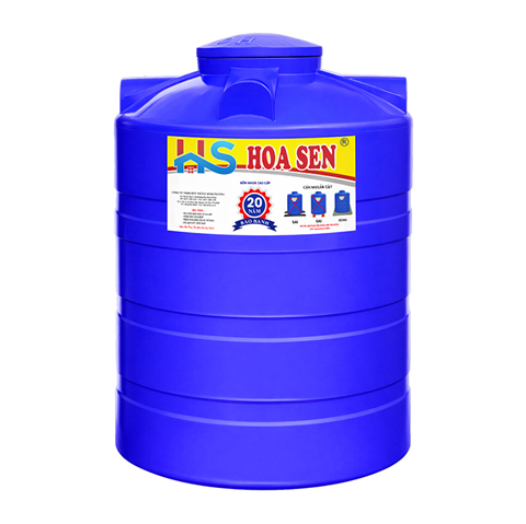 Bồn nhựa HS 500L Đứng