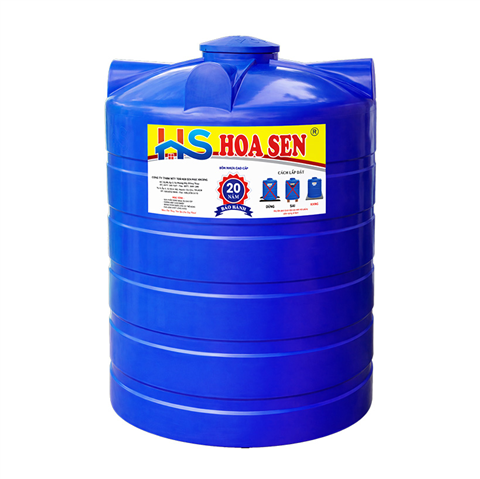 Bồn nhựa HS 3000L Đứng